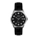 LAVVU Stříbrno-černé pánské hodinky ÖREBRO LWM0242