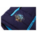 Chlapecká vesta, zateplená KUGO PB3887, tmavě modrá Barva: Modrá tmavě