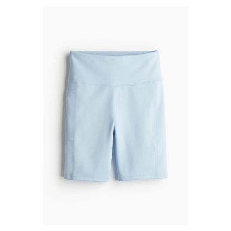 H & M - Sportovní šortky z materiálu DryMove™ s kapsou - modrá H&M