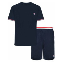 Fila FPS1135 Jersey Stretch T-Shirt / French Terry Pant Navy Fitness spodní prádlo