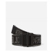 Opasek karl lagerfeld jeans webbing belt černá