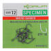 Korum Háčky Xpert Specimen Hooks 10ks - vel. 16