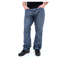 kalhoty pánské -jeansy- SLIM FIT - GLOBE - Coopar - GREY-BLUE