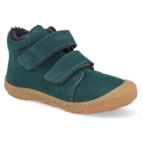 Barefoot dětské zimní boty Ricosta - Pepino Crusty M tyrkysové