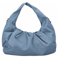 Nepřehlédnutelná dámská koženková kabelka Bibii, modrá