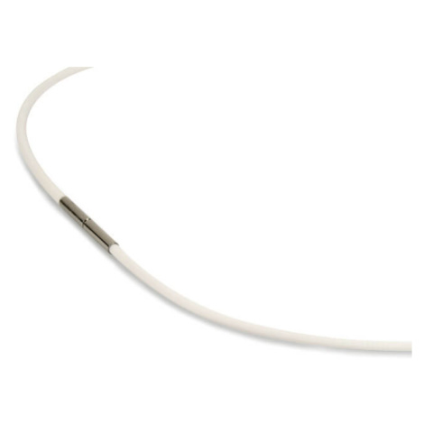 Boccia Titanium Bílé kaučukové lanko 0801-02cm