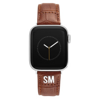 Dámský hnědý řemínek Steve Madden z veganské kůže pro Apple Watch 38/40/41mm, WS/1002SVHY384041