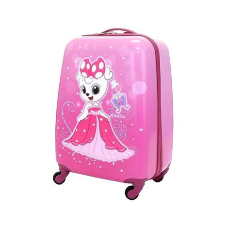 T-class® Dětský palubní kufr 18" 3464, Princezna-růžová