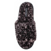 Dámské domácí pantofle Calvin Klein HW0HW00535 0GK black mono