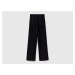 Benetton, Flared Trousers In Stretch Cotton