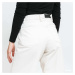 Džíny Urban Classics Ladies High Waist Wide Leg Cropped Denim Pants White