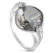 Guess Luxusní prsten s krystalem Swarovski UBR29021