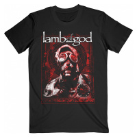 Lamb Of God tričko, Gas Mask Waves Black, pánské