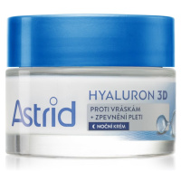 Astrid Hyaluron 3D noční zpevňující a protivráskový krém 50 ml