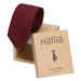 Pánská kravata Hanio Artis - vínová