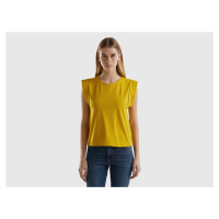 Benetton, T-shirt With Angel Sleeves