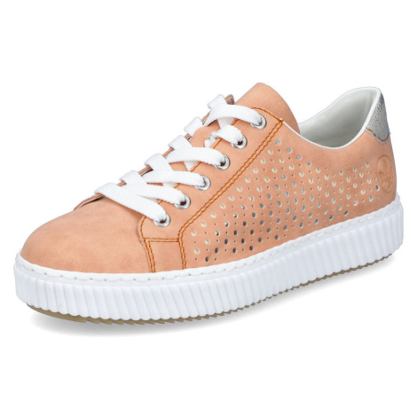 Oranžové dámské vycházkové tenisky