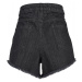 Ladies Denim Hotpants - black washed