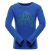 Dětské triko Alpine Pro LEMKO - modrá