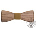 Dřevěný motýlek White Wine Bow Tie, pánský