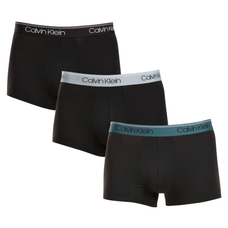 3PACK pánské boxerky Calvin Klein černé (NB2569A-N2L)