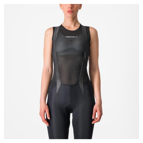 CASTELLI Cyklistické triko bez rukávů - PRO MESH W - černá