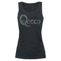 Queen Logo Dámský top černá