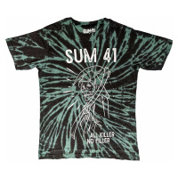 Sum 41 tričko, Reaper Eco Dip Dye Green, pánské