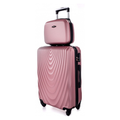 Rogal Tmavě růžová XL (100l) skořepinových kufrů "Motion" - L (65l), XL (100l)