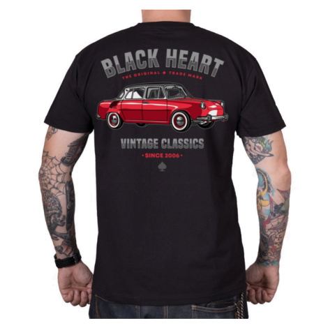 Triko BLACK HEART MB černá BLACKHEART