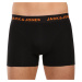 5PACK pánské boxerky Jack and Jones černé (12167028-BLK/BLK)