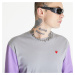 Comme des Garçons PLAY Heart Logo Long Sleeve Tee UNISEX Gray/ Lavender