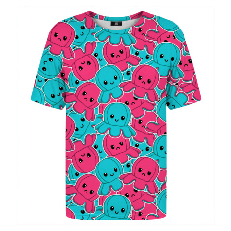 Mr. GUGU & Miss GO Unisex's Happy Sad Octopus T-Shirt Tsh2352