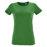 SOĽS Regent Fit Women Dámské tričko SL02758 Zelená