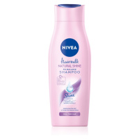 Nivea Hairmilk Natural Shine pečující šampon 400 ml