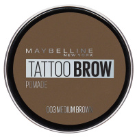 Maybelline Gelová pomáda na obočí Tattoo Brow (Pomade) 4 g 003 Medium Brown