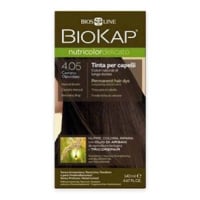 BIOKAP Nutricolor Delicato 4.05 Chocolate Chestnut Gentle Dye 140 ml