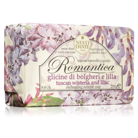 Nesti Dante Romantica Tuscan Wisteria & Lilac přírodní mýdlo 250 g