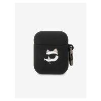 AirPods 1/2 Black Pouzdro Karl Lagerfeld