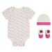 Nike 3pc swoosh set 6-12m