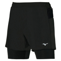 Pánské šortky Mizuno ER 5.5 2in1 Short Black