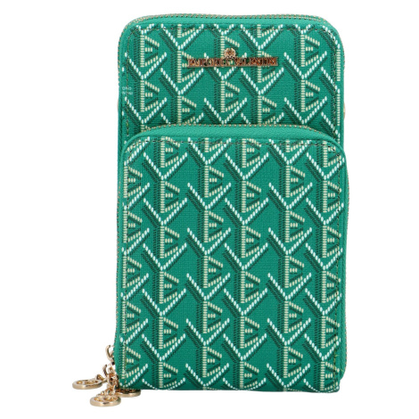Výrazná multifunkční kapsa s dlouhým popruhem Erma, zelená Coveri