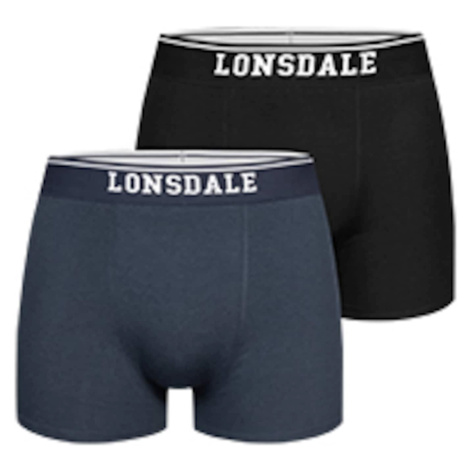 Pánské boxerky Lonsdale 113859-Grey/Black