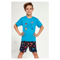 Chlapecké pyžamo Cornette Caribbean Young Boy Tyrkysová