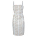 Dámské šaty L`AF GLAM Dress Gl Feron Cream/Ecru