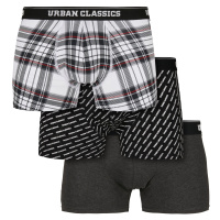 Pánské boxerky Urban Classics Plaid