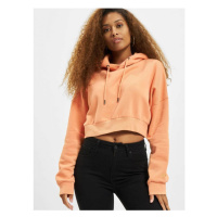 Cropped Hoody - coral