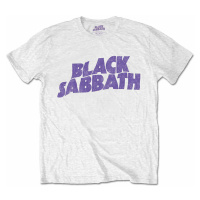 Black Sabbath tričko, Wavy Logo White, dětské