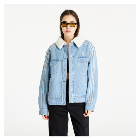 adidas Originals Denim Jacket Clear Blue