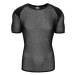 funkční triko BRYNJE Wool Thermo T-shirt w/inlay, černé Barva: Černá